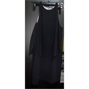 Halston Heritage Black Cocktail Dress